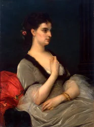 Portret księżniczki Elżbiety Woroncowej-Dashkovej, 1873.
