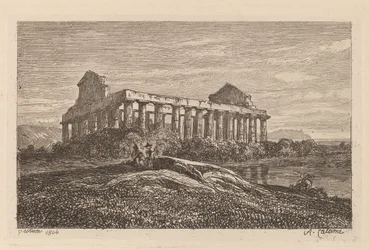 Ruiny w Paestum