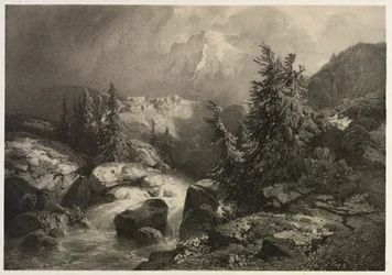 Burza w Alpach