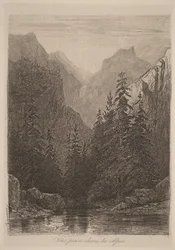 Widok w Alpach