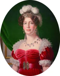 Francuski: Portrait en buste de Marie-Thérèse Charlotte de France, duchesse d