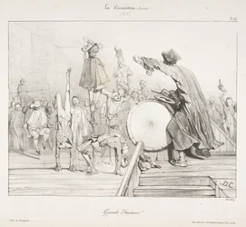 Great Jumpers!, z La Caricature, 1823-60.