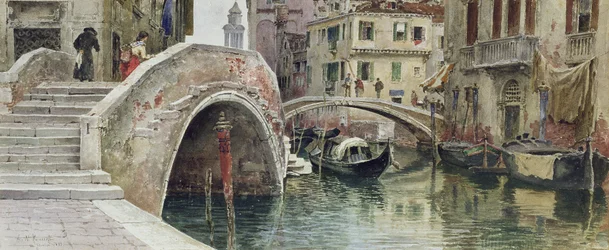 Wenecja, 1887 (wc na papierze)
