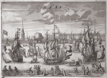 Widok Sankt Petersburga, 1727