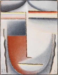 Zimowy nastrój Abstrakcyjna głowa, 1932.