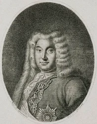 Portret wicekanclerza hrabiego Andrey Ostermann 1687-1747, c1812.
