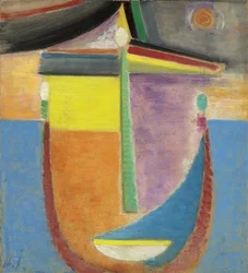 Abstrakcyjna głowa: Kompozycja, 1924