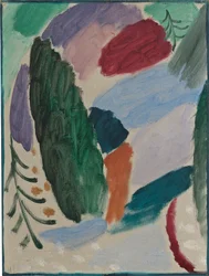 Mroźny dzień, 1915