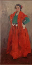 Helene w hiszpańskim stroju