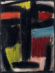 Meditation - Oeuvre de Alexei von Javlensky (Alexi von Jawlensky, Alexej von Javlenski) (1864-1941), huile sur carton   1320443   pl       polish Successfully Translated  Original: Autumn Beds, Hyde Park (colour litho) Translat: Autumn Beds, Hyde Park (col