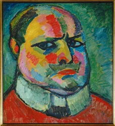 Selbstbildnis - Autoportret (olej na płótnie)
