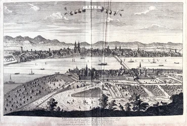 Bale, Szwajcaria, A.H. Jaillot w "Atlas Français" - Paryż