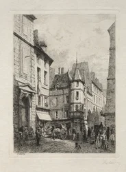 Wieża fontanny Rue d