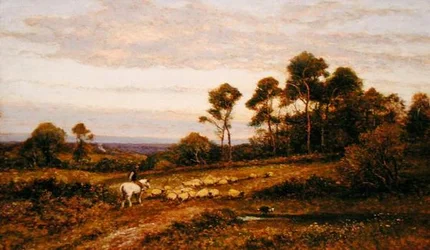 Pastwisko Surrey (olej na płótnie)