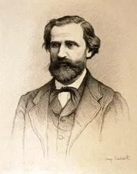 Portret Giuseppe Fortunino Francesco Verdiego (akwaforta)