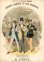 Partytura muzyczna: Covent Garden o poranku