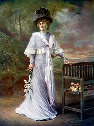Kate Rorke 1866-1945, angielska aktorka, 1899-1900.