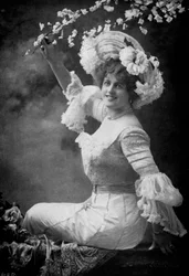 Marie Studholme 1875-1930, angielska aktorka teatralna, 1902-1903.