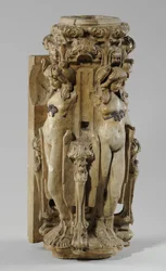 Jedna z 9 makiet do kominka Sama Wilsona, ok. 1908-14 (plaster i szelak) (patrz także 876005-7)