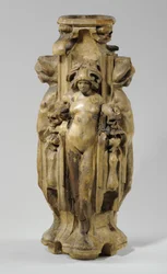 Jedna z 9 makiet do kominka Sama Wilsona, ok. 1908-14 (plaster i szelak) (patrz także 876009-10)