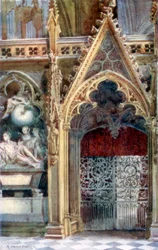 Wejście do chóru, Opactwo Westminsterskie, 1902