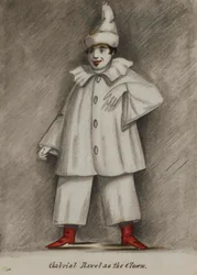 Gabriel Ravel jako klaun