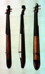 Sordino autorstwa Antonio Stradivariusa (ok. 1644-1737) 1717, z „Instrumenty muzyczne” (kolorowa lito)
