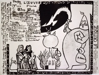 Król Ubu. 1896 (plakat)