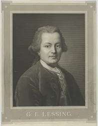 Portret Gottholda Ephraima Lessinga 1729-1781, c. 1840.