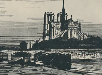 „Notre Dame w Paryżu”, 1919