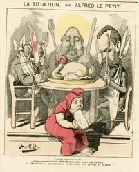 Okładka „”Le Grelot””, numer 47, Satirique en Couleurs