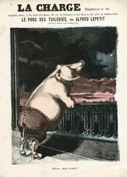 Szarża (1870), nr 15, Satyryczny w kolorze