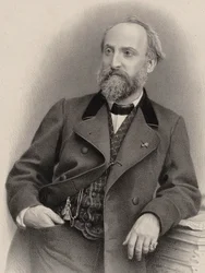 Portret kompozytora Antoine Francois Marmontel 1816-1898.
