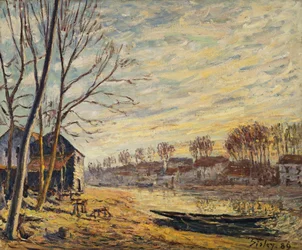 Stocznia w Matrat; Chantiers a Matrat, 1889