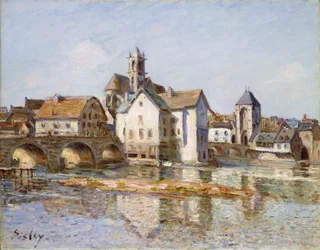 Most w Morecie, 1892