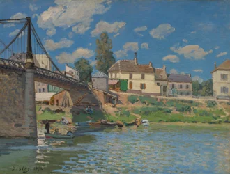 Most w Villeneuve-la-Garenne, 1872