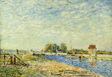 Kanał w Loing; Kanał Loing, 1884