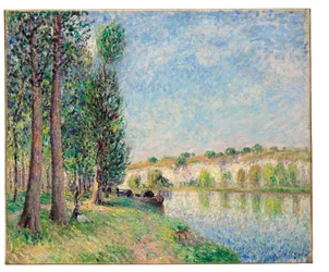 Loing w Moret, 1885