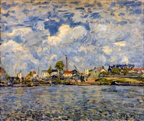 Sekwana w Point du Jour, 1877