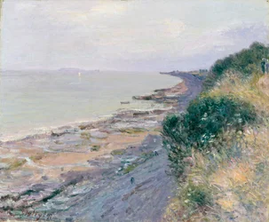 „Klif w Penarth, wieczór, odpływ”, 1897 r.