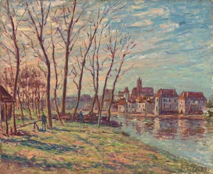 Widok Moreta, 1889