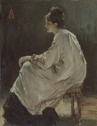 „Siedząca dziewczynka”, 1843-1906