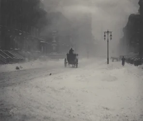 Zamieć śnieżna, Nowy Jork