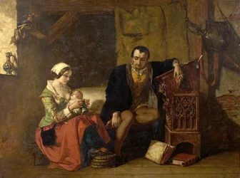 Pochodzenie krosna do pończoch, 1847