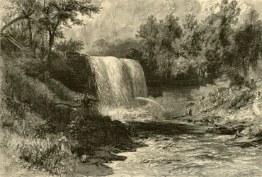 „Upadki Minnehaha”, 1874.
