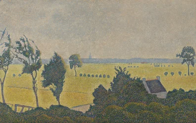 Krajobraz w Seneffe, ok. 1890 (olej na płótnie)
