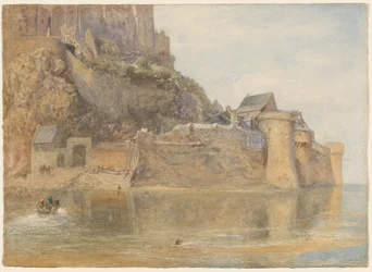 Mury obronne, Mont St. Michel, Francja
