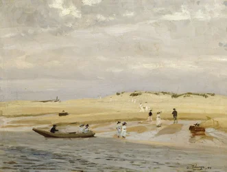 Figurki na plaży