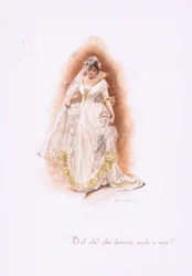 Ale och, ona tak tańczy!, z Some Old Love Songs wydanych przez Hildesheimer & Faulkner, 1892