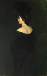 Laura w czerni, 1899.